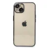 BUĞZ İphone 14 Kılıf Razer Lensli Silikon - Siyah