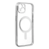 BUĞZ İphone 14 Plus Kılıf Magneticsafe Lazer Silikon - Gümüş