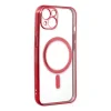 BUĞZ İphone 14 Plus Kılıf Magneticsafe Lazer Silikon - Kırmızı