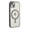BUĞZ İphone 14 Plus Kılıf Magneticsafe Lazer Silikon - Siyah