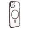 BUĞZ İphone 14 Plus Kılıf Magneticsafe Lazer Silikon - Siyah
