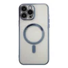 BUĞZ İphone 14 Pro Kılıf Magneticsafe Lazer Silikon - Sierra Blue