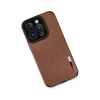 BUĞZ İphone 14 Pro Max Kılıf Loop Deri Silikon - Kahverengi