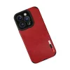 BUĞZ İphone 14 Pro Max Kılıf Loop Deri Silikon - Kırmızı