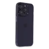 BUĞZ İphone 14 Pro Max Kılıf Luko Lens Silikon - Derin Mor