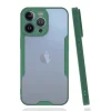 BUĞZ İphone 14 Pro Max Kılıf Platin Silikon - Yeşil