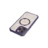 BUĞZ İphone 14 Pro Max Kılıf Prag Magneticsafe Kapak - Derin Mor