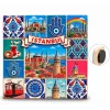 BUĞZ İstanbul Temalı Polyester Magnet Alk5868