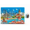 BUĞZ İstanbul Temalı Polyester Magnet Alk5876