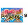 BUĞZ İstanbul Temalı Polyester Magnet Alk5877