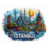 BUĞZ İstanbul Temalı Silikon Buzdolapı Süsü Magnet Alk5373