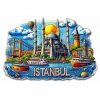 BUĞZ İstanbul Temalı Silikon Buzdolapı Süsü Magnet Alk5375