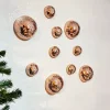 BUĞZ Kendinden Yapışkanlı Aynalı Kare Bronz Sticker 30x30 Cm