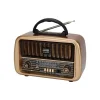 BUĞZ Klasik Taşınabilir Model Nostaljik Radyo