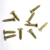 BUĞZ Klips, Menteşe, Ayak, Ağaç, Sunta Vidası 2,2x9,5mm - Sarı 100 Adet