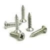 BUĞZ Klips, Menteşe, Ayak, Ağaç, Sunta Vidası 3x13 Mm - Nikel 100 Adet