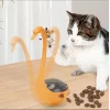 BUĞZ Kuğu Şeklinde Lazerli Kedi Oyuncağı