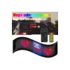 BUĞZ Led Panel Cama Yapışan Telefon Kontrollü Led Ekran Panel 16*64 Led Sayısı