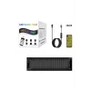 BUĞZ Led Panel Cama Yapışan Telefon Kontrollü Led Ekran Panel 16*64 Led Sayısı