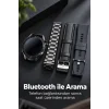 BUĞZ Mesaj Bildirimlerini Görüntüleyen Bluetooth Bağlantılı Şarjlı Akıllı Saat - BUĞZ