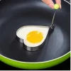 BUĞZ Metal Kalp Omlet Krep Kalıbı
