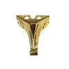 BUĞZ Moda Ahşap, Mdf, Sunta Sandık Ayağı, Kutu Ayak 2,5 Cm - Sarı