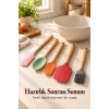 BUĞZ Mutfak Spatula Seti Farklı Biçimlerde Renkli Başlıklar - BUĞZ