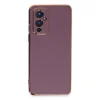 BUĞZ One Plus 9 Kılıf Volet Silikon - Mor