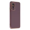 BUĞZ One Plus 9 Kılıf Volet Silikon - Mor