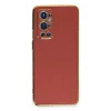 BUĞZ One Plus 9 Pro Kılıf Volet Silikon - Kırmızı