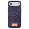 BUĞZ Onegif  İphone 17 Air Bright Simli Kapak - Derin Mor