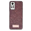BUĞZ Onegif Xiaomi Redmi Note 12 Pro 4g Bright Simli Kapak - Derin Mor