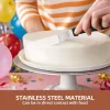 BUĞZ Paslanmaz Çelik L Tipi Pastacı Spatulası