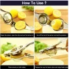 BUĞZ Paslanmaz Çelik Limon Sıkacağı