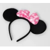 BUĞZ Pembe Fiyonklu Minnie Mouse Tacı Mini Kulak