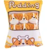 BUĞZ Pudding Peluş Yastık - 8 Mini Peluş - Oyuncaklı Yastık
