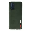 BUĞZ Galaxy A03s Kılıf Loop Deri Silikon - Yeşil