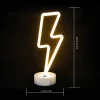 BUĞZ Şimşek Neon LED Lamba