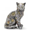 BUĞZ Steampunk Polyester Kedi Figürü Alk2454