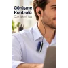 BUĞZ Tek Kulaklıklı Bluetooth Kulaklık Klipsli ve Yan Tuşlu - BUĞZ