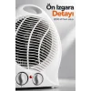 BUĞZ Termostatlı ve Devrilme Emniyetli Beyaz Fanlı Isıtıcı - BUĞZ