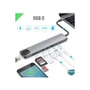 BUĞZ Type-c To Hdtv Multifunction Adapter 8 Port Kablo