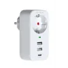 BUĞZ Vothoon 2.4a Çıkışlı 2xusb 1xtype-c Tekli Priz Ftr-17