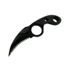 BUĞZ W Hrt2 Tırtıklı Karambit 17 Cm - Özel Kılıflı