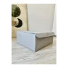 Oyuncak 5 Adet Gri Çok Amaçlı Dolap Içi Çamaşır Oyuncak Düzenleyici Kapaklı Baza Altı Kutu Hurç 50x40x19 Cm