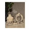 Biblo Üçlü Süs Takım, Vazo,  Ev Dekorasyon ürünü, Hediyelik Ev Eşyası, Biblo Süs, Bohem tarz Süsler, Biblo