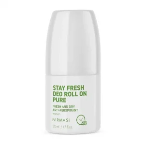 Anti-Perspirant Deo Roll On Kadın Pure 50 ml