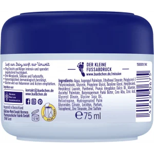 Bübchen Sensitive Bebek El ve Yüz Kremi 75 ml
