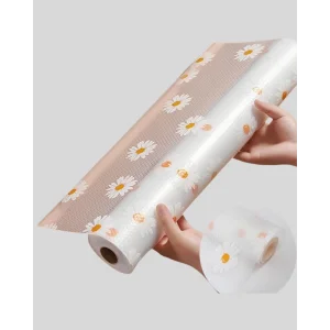 BUĞZ 10 METRE PAPATYA DESEN KAYDIRMAZ - BUĞZ