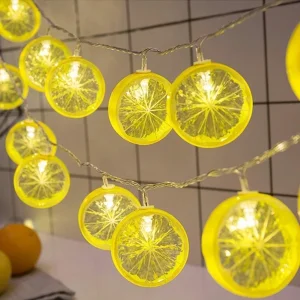 BUĞZ 2m 10 Led Pilli 2 Kademeli Limon Led Işık Mz-304